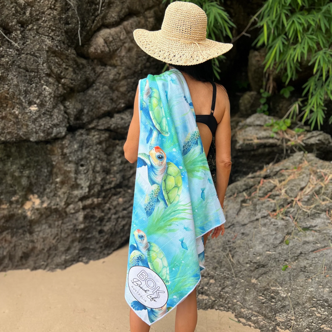 Sand Free Towel - Turtles Trail