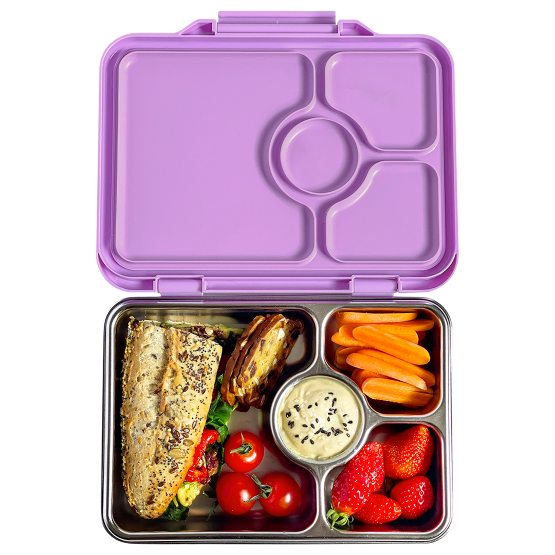 Yumbox Pret Stainless Steel Bento Box 4 Compartment