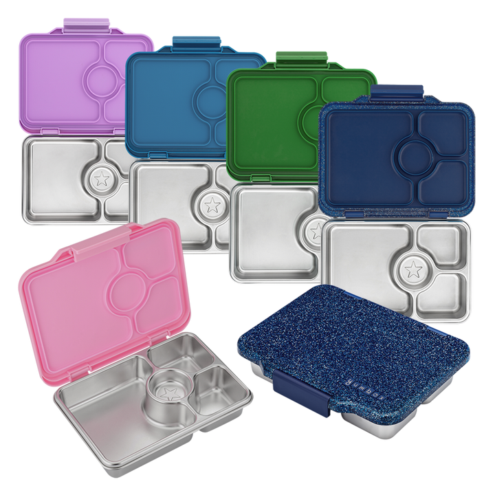 Yumbox Pret Stainless Steel Bento Box 4 Compartment