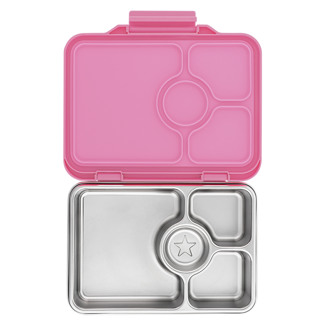 Yumbox Pret Stainless Steel Bento Box 4 Compartment